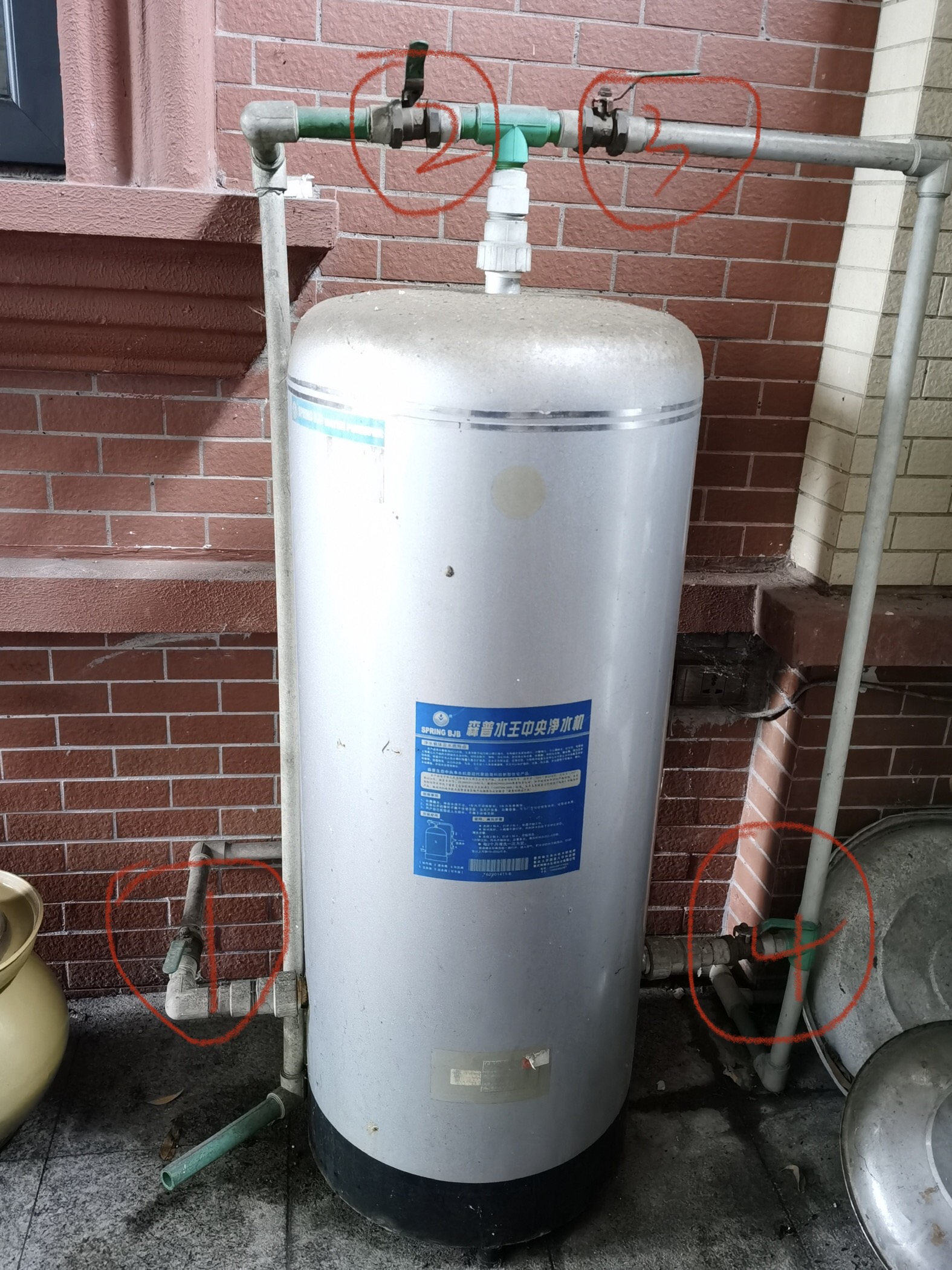 中央净水器工艺流程